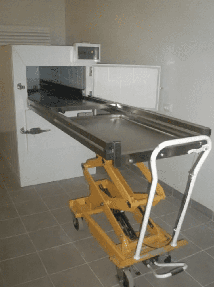 Услуги хранения тела