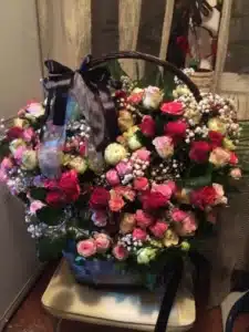 похоронний Вінок з живих квітів